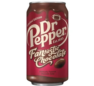 Dr Pepper FANtastic Chocolate, 12 oz Cans, 2-Pack