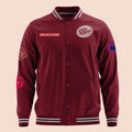 One-Of-A-Kind Patch Bomber Jacket