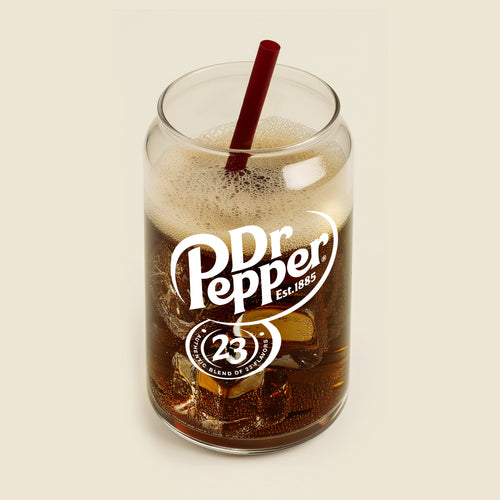 Can Tumbler with Straw
