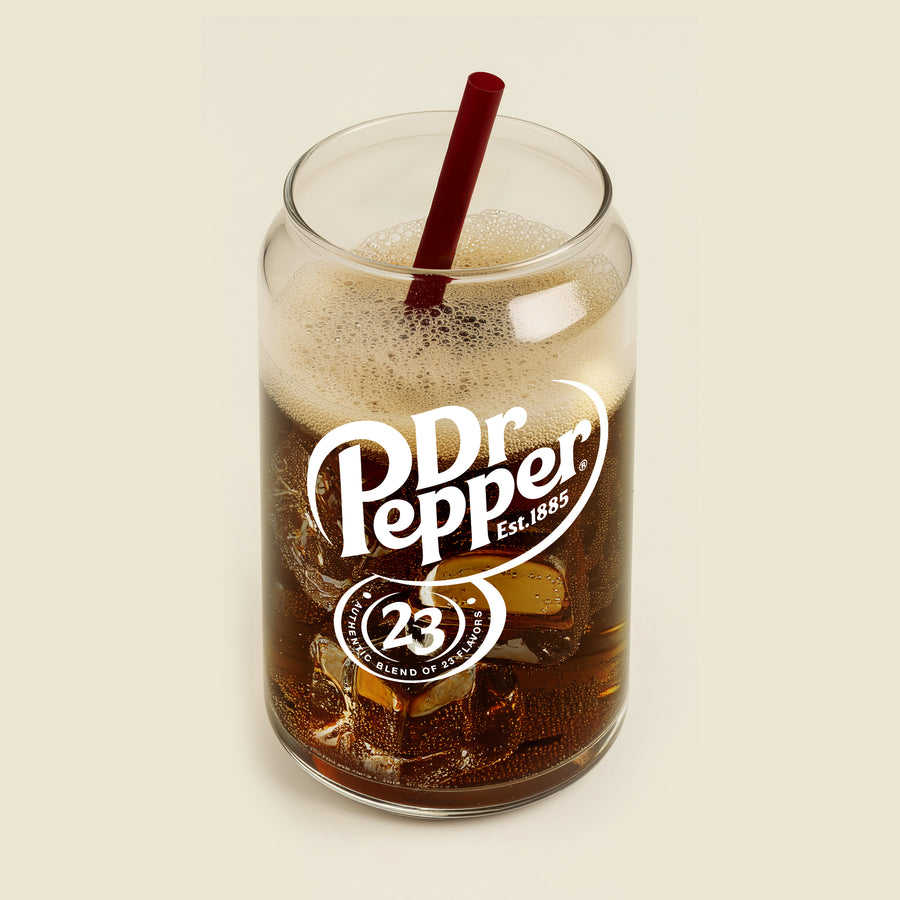 Can Tumbler with Straw