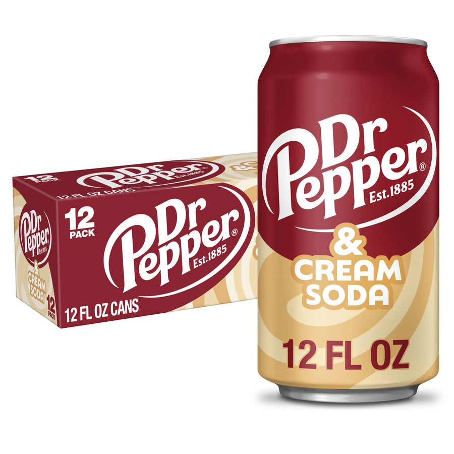 Dr Pepper & Cream Soda - Creamy Classic Sip